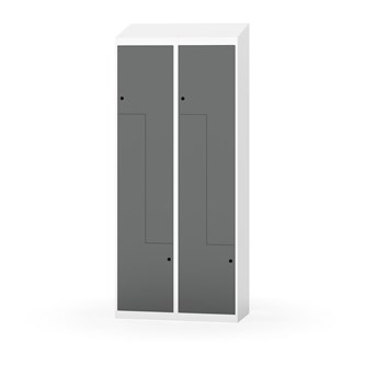 Novis Z vaatekaappi, vinokatto, 4-lok, L80 cm