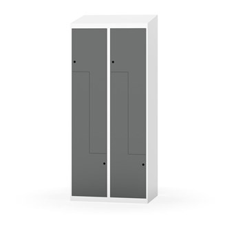 Novis Z vaatekaappi, vinokatto, 4-lok, L80 cm