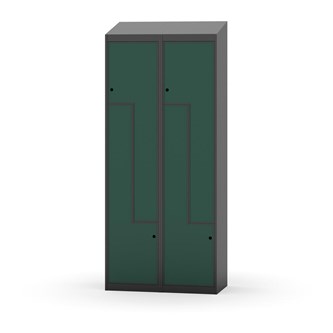 Novis Z vaatekaappi, vinokatto, 4-lok, L80 cm