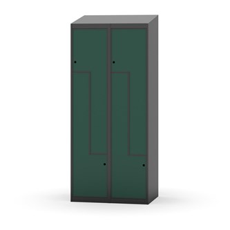 Novis Z vaatekaappi, vinokatto, 4-lok, L80 cm
