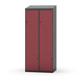 Novis Z vaatekaappi, vinokatto, 4-lok, L80 cm