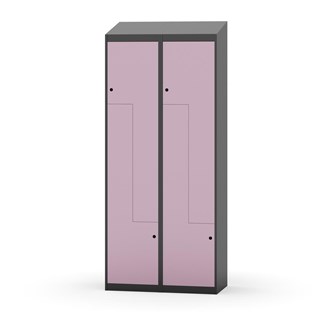 Novis Z vaatekaappi, vinokatto, 4-lok, L80 cm