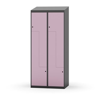 Novis Z vaatekaappi, vinokatto, 4-lok, L80 cm