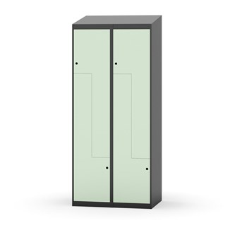Novis Z vaatekaappi, vinokatto, 4-lok, L80 cm