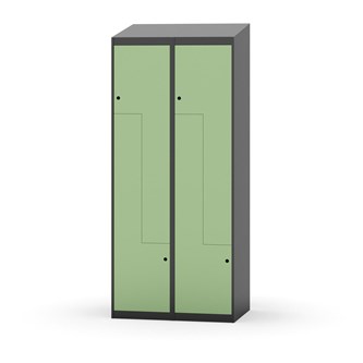 Novis Z vaatekaappi, vinokatto, 4-lok, L80 cm