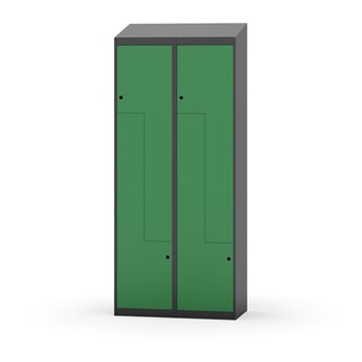 Novis Z vaatekaappi, vinokatto, 4-lok, L80 cm