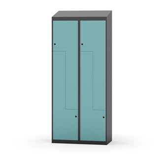 Novis Z vaatekaappi, vinokatto, 4-lok, L80 cm