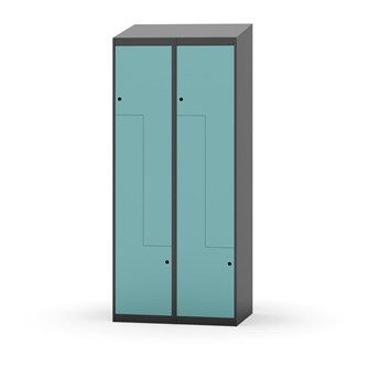Novis Z vaatekaappi, vinokatto, 4-lok, L80 cm