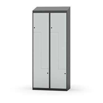 Novis Z vaatekaappi, vinokatto, 4-lok, L80 cm