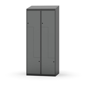 Novis Z vaatekaappi, vinokatto, 4-lok, L80 cm