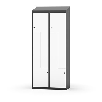 Novis Z vaatekaappi, vinokatto, 4-lok, L80 cm