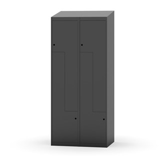 Novis Z vaatekaappi, vinokatto, 4-lok, L80 cm