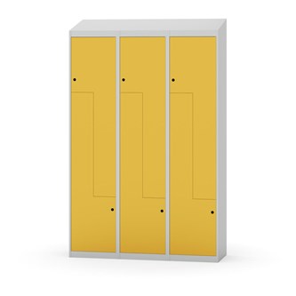 Novis Z vaatekaappi, vinokatto, 6-lok, L120 cm