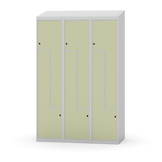 Novis Z vaatekaappi, vinokatto, 6-lok, L120 cm