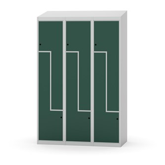 Novis Z vaatekaappi, vinokatto, 6-lok, L120 cm
