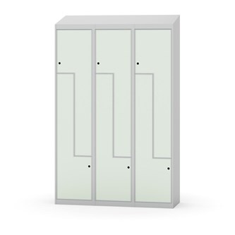 Novis Z vaatekaappi, vinokatto, 6-lok, L120 cm