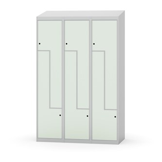 Novis Z vaatekaappi, vinokatto, 6-lok, L120 cm