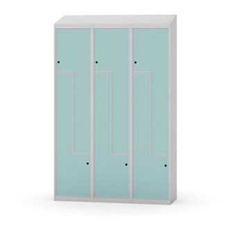 Novis Z vaatekaappi, vinokatto, 6-lok, L120 cm