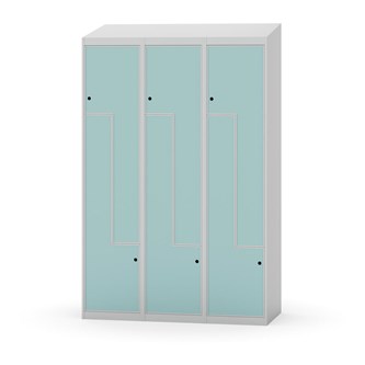 Novis Z vaatekaappi, vinokatto, 6-lok, L120 cm