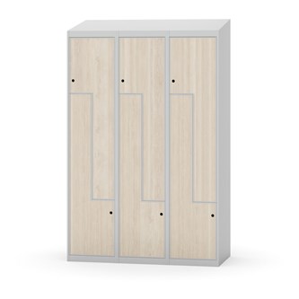 Novis Z vaatekaappi, vinokatto, 6-lok, L120 cm