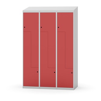 Novis Z vaatekaappi, vinokatto, 6-lok, L120 cm