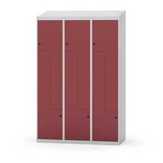 Novis Z vaatekaappi, vinokatto, 6-lok, L120 cm