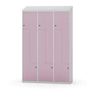 Novis Z vaatekaappi, vinokatto, 6-lok, L120 cm