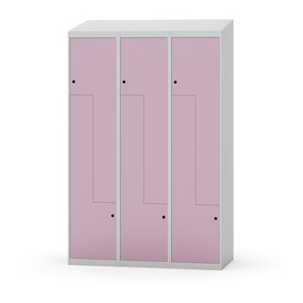 Novis Z vaatekaappi, vinokatto, 6-lok, L120 cm