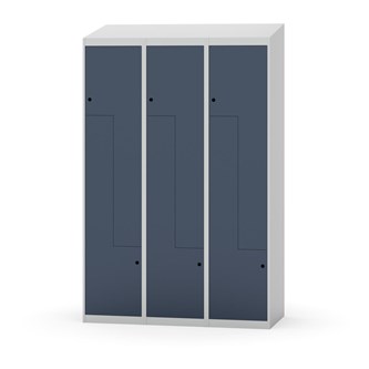 Novis Z vaatekaappi, vinokatto, 6-lok, L120 cm