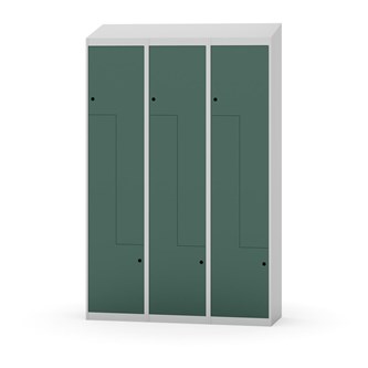 Novis Z vaatekaappi, vinokatto, 6-lok, L120 cm