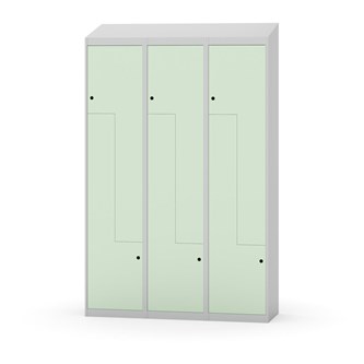Novis Z vaatekaappi, vinokatto, 6-lok, L120 cm