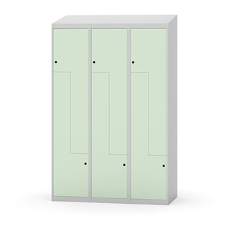 Novis Z vaatekaappi, vinokatto, 6-lok, L120 cm