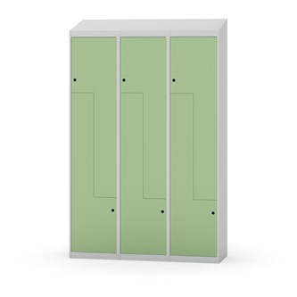Novis Z vaatekaappi, vinokatto, 6-lok, L120 cm