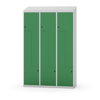 Novis Z vaatekaappi, vinokatto, 6-lok, L120 cm