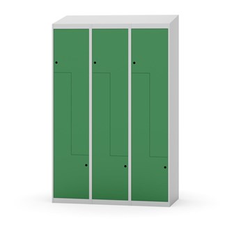 Novis Z vaatekaappi, vinokatto, 6-lok, L120 cm