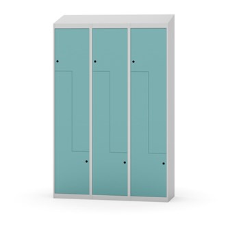 Novis Z vaatekaappi, vinokatto, 6-lok, L120 cm