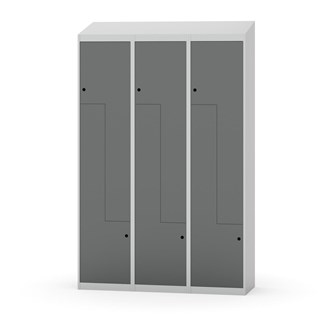 Novis Z vaatekaappi, vinokatto, 6-lok, L120 cm