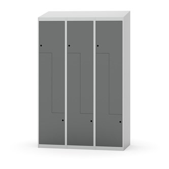Novis Z vaatekaappi, vinokatto, 6-lok, L120 cm