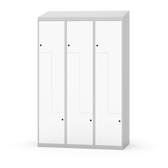 Novis Z vaatekaappi, vinokatto, 6-lok, L120 cm