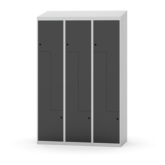 Novis Z vaatekaappi, vinokatto, 6-lok, L120 cm