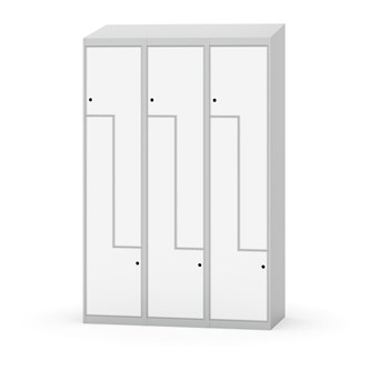 Novis Z vaatekaappi, vinokatto, 6-lok, L120 cm