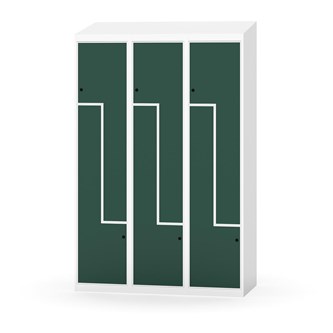Novis Z vaatekaappi, vinokatto, 6-lok, L120 cm