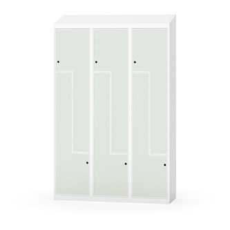 Novis Z vaatekaappi, vinokatto, 6-lok, L120 cm