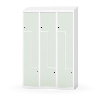 Novis Z vaatekaappi, vinokatto, 6-lok, L120 cm