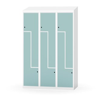 Novis Z vaatekaappi, vinokatto, 6-lok, L120 cm