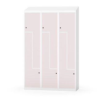 Novis Z vaatekaappi, vinokatto, 6-lok, L120 cm