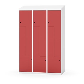 Novis Z vaatekaappi, vinokatto, 6-lok, L120 cm