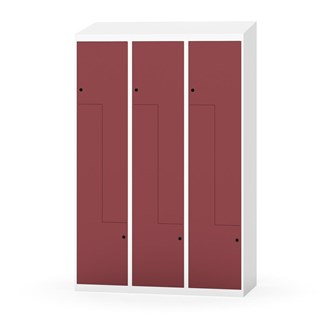 Novis Z vaatekaappi, vinokatto, 6-lok, L120 cm