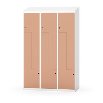 Novis Z vaatekaappi, vinokatto, 6-lok, L120 cm