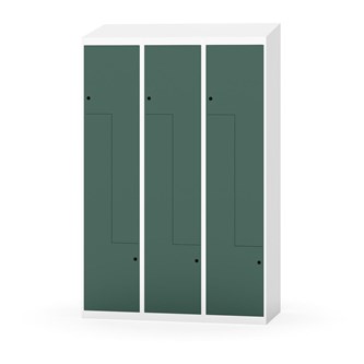 Novis Z vaatekaappi, vinokatto, 6-lok, L120 cm